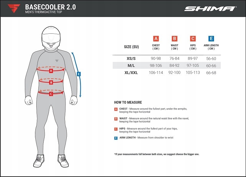 SHIMA BASECOOLER meska koszulka termoaktywna XL 2X Mark Shima