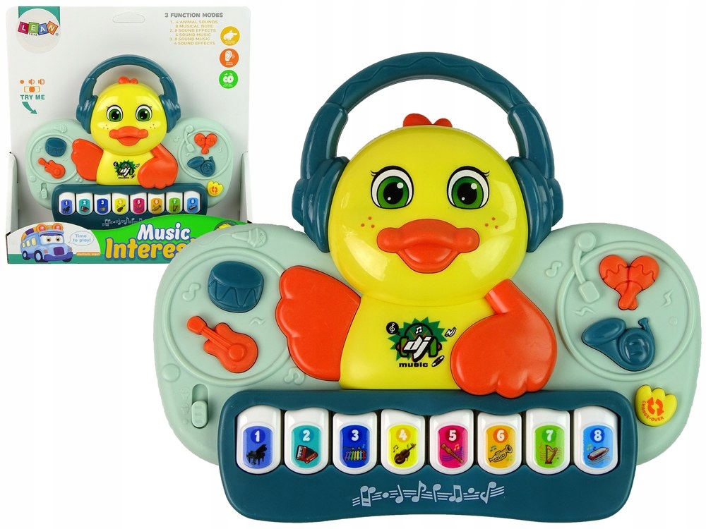 

Pianinko Muzyczne Organki Interaktywne Kaczuszka