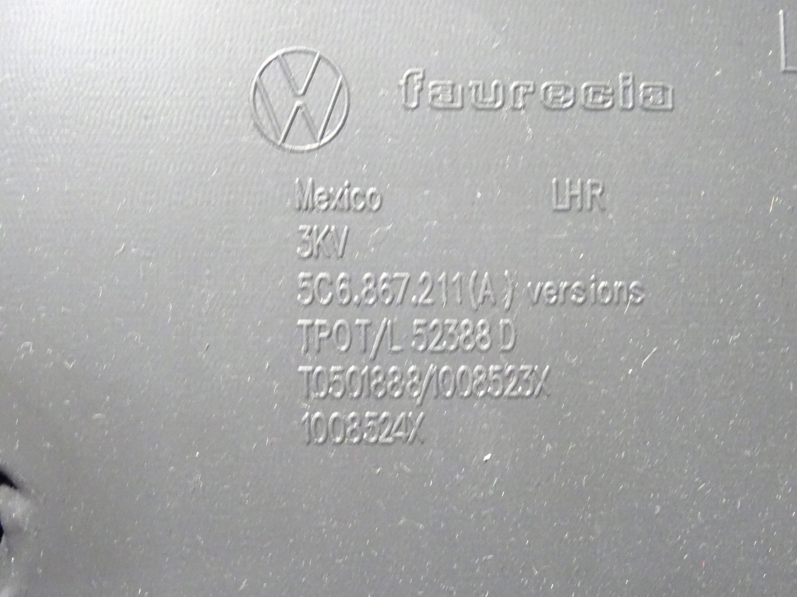 дверные карты задний левый vw JETTA VI 6 5C6