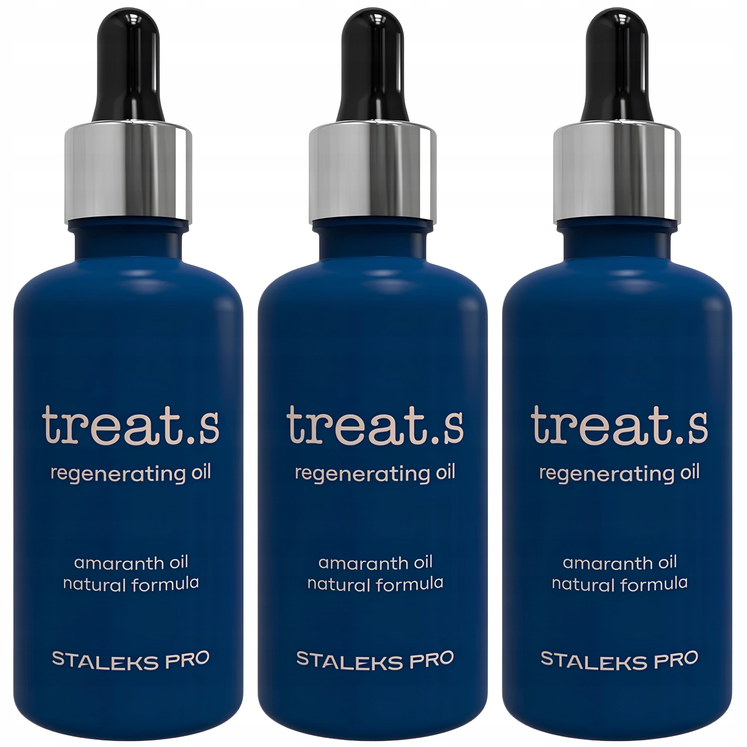 3 x Staleks Olej na regeneraci pokožky Treat.s 30 ml Změkčení Hydratace