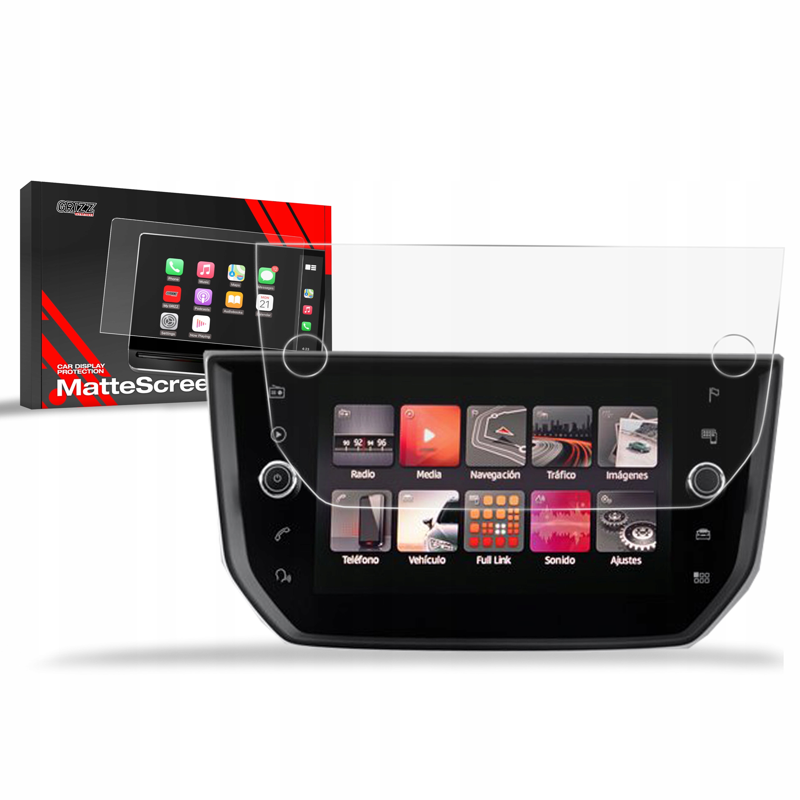 Fólie na displej (matná), Seat Arona, 2017-2020, Display 8"