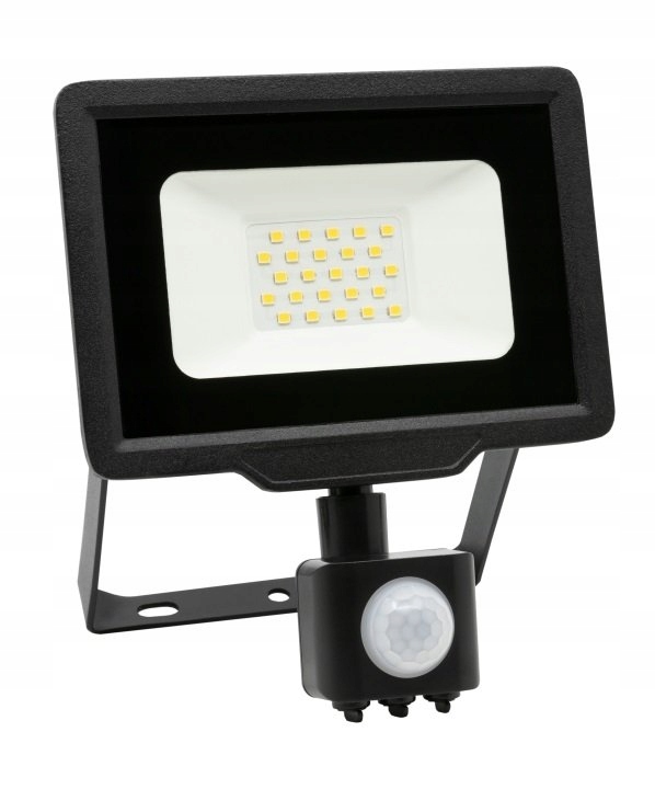 

Naświetlacz halogen Led 20W 2000lm czujka Pir Xeno
