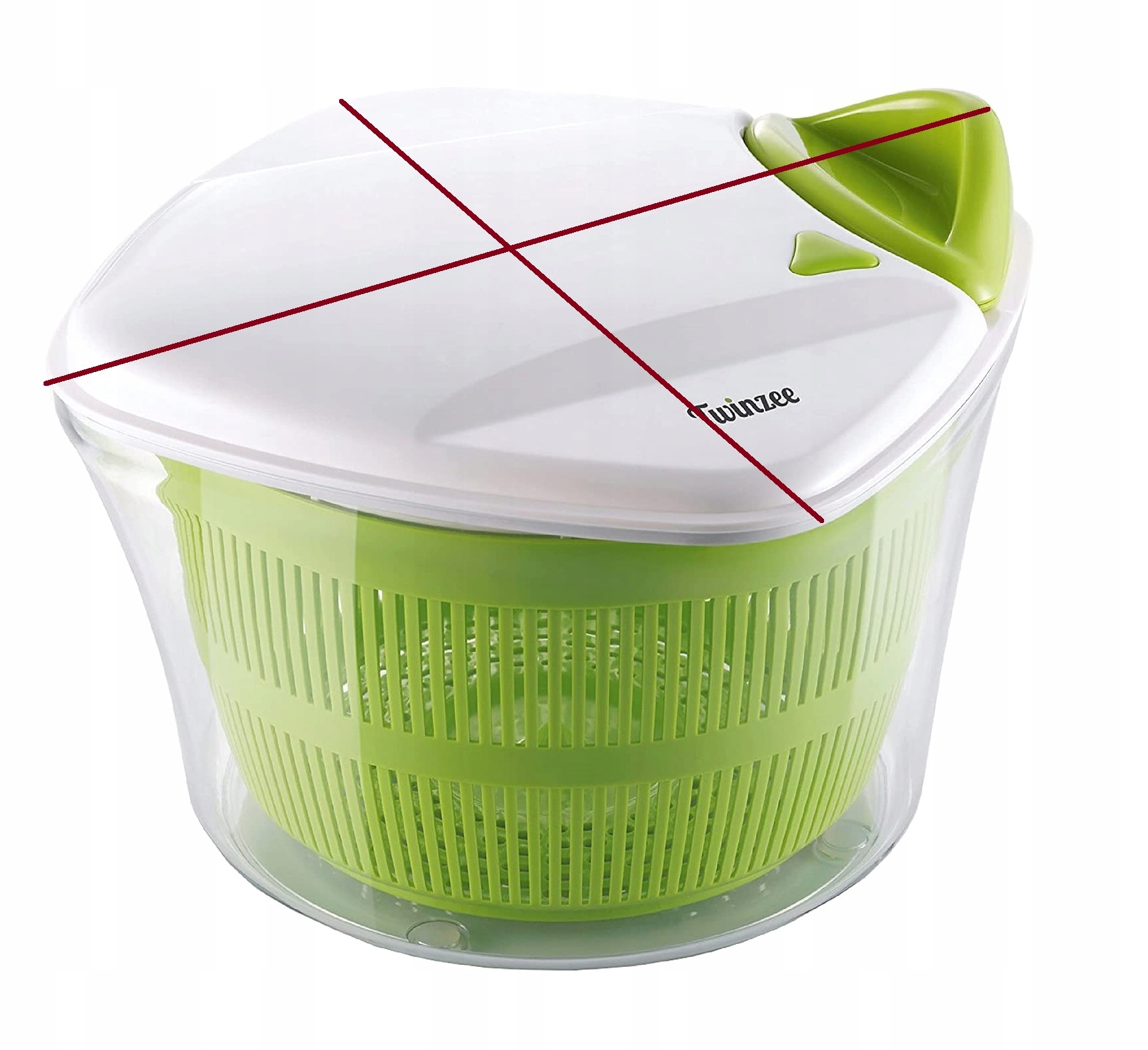 Spinner do sałatek Twinzee duża pojemność (5L)