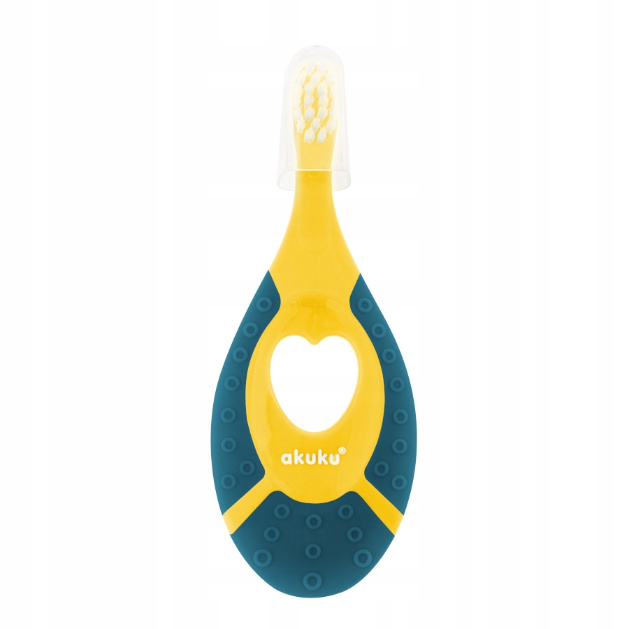 SZCZOTECZKA DO ZĘBÓW I DZIĄSEŁ DLA NIEMOWLĄT 0-2