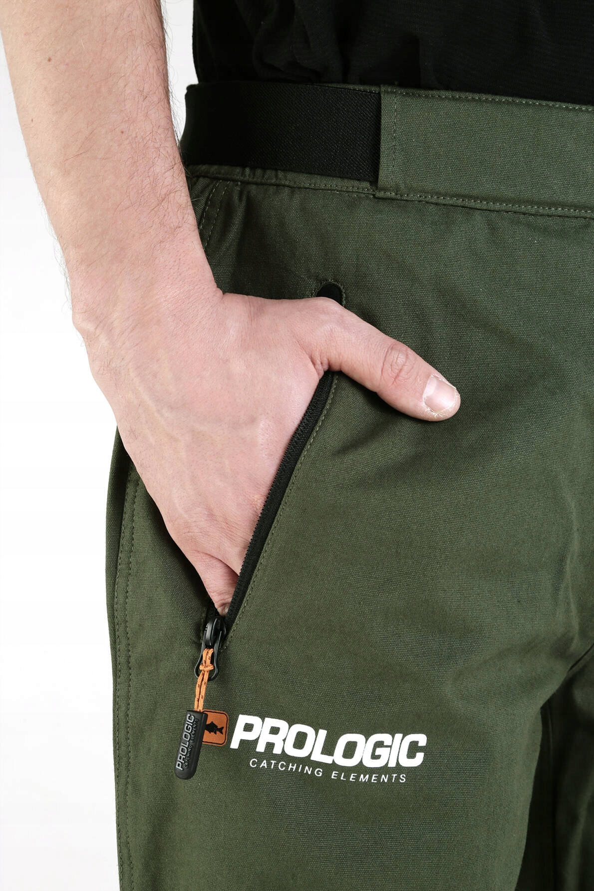 SPODNIE WĘDKARSKIE PROLOGIC COMBAT-XL Materiał dominujący bawełna