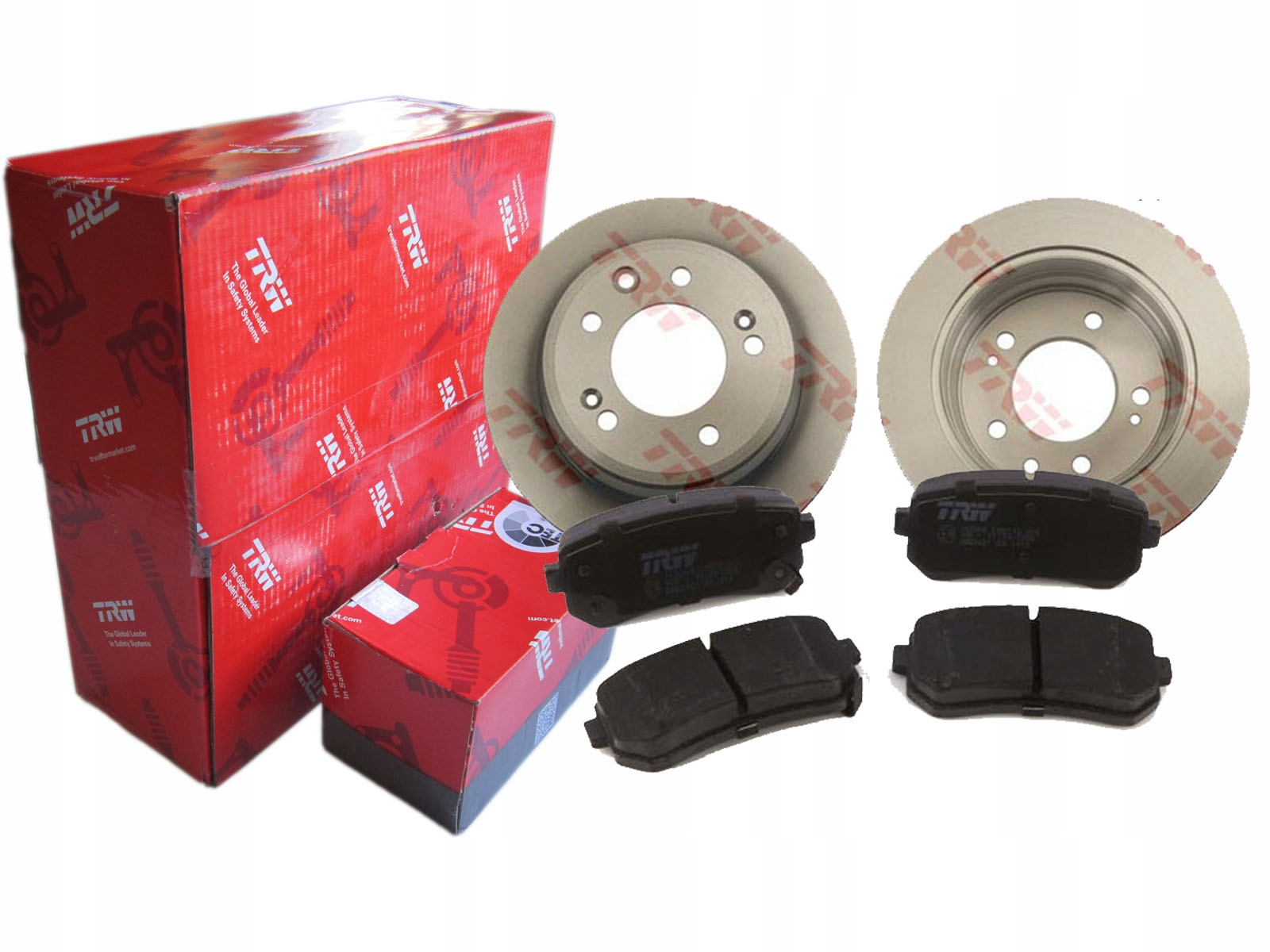 Диски колодки TRW задняя HYUNDAI i30 ix35 KIA CEED