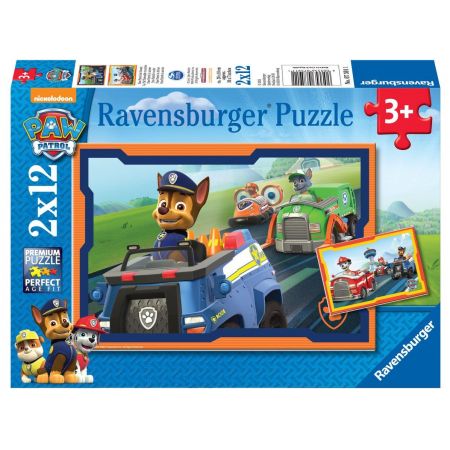 

Ravensburger Puzzle Psi Patrol Misja 2X12EL 75911