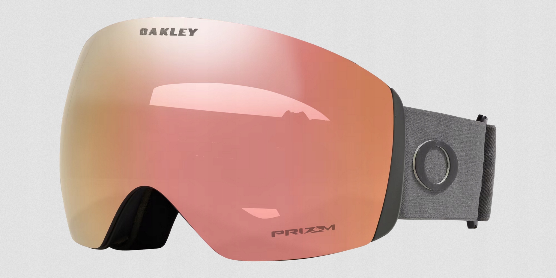 Gogle Oakley Flight Deck L Forget Iron Prizm Snow Rose Gold Iridium OO7050-