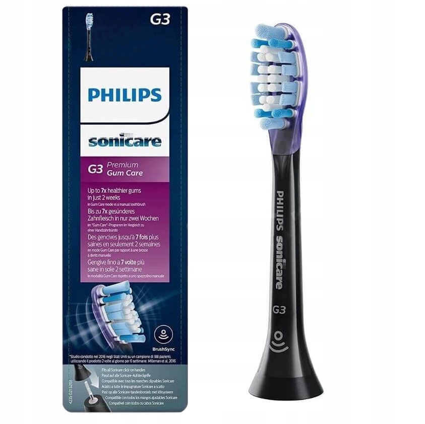 

1x Końcówka Philips Sonicare HX9051/33 G3 Gum Care