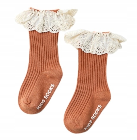 

Długie Skarpetki Podkolanówki Bawełna 0-1 Lat S