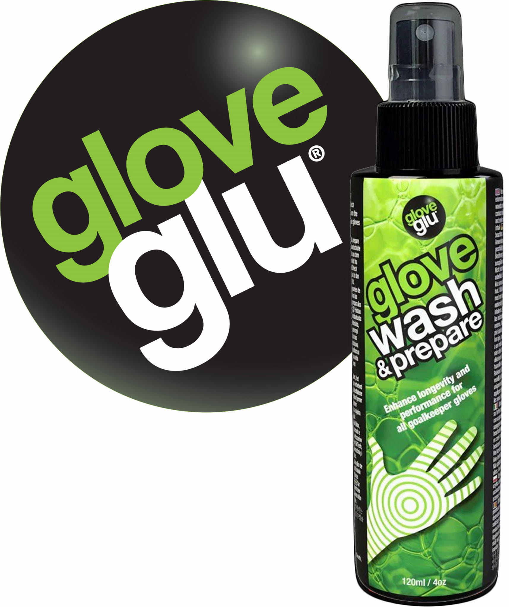 Płyn w Sprayu Do Czyszczenia Rękawic Bramkarskich Glove Glu Wash & Prepare