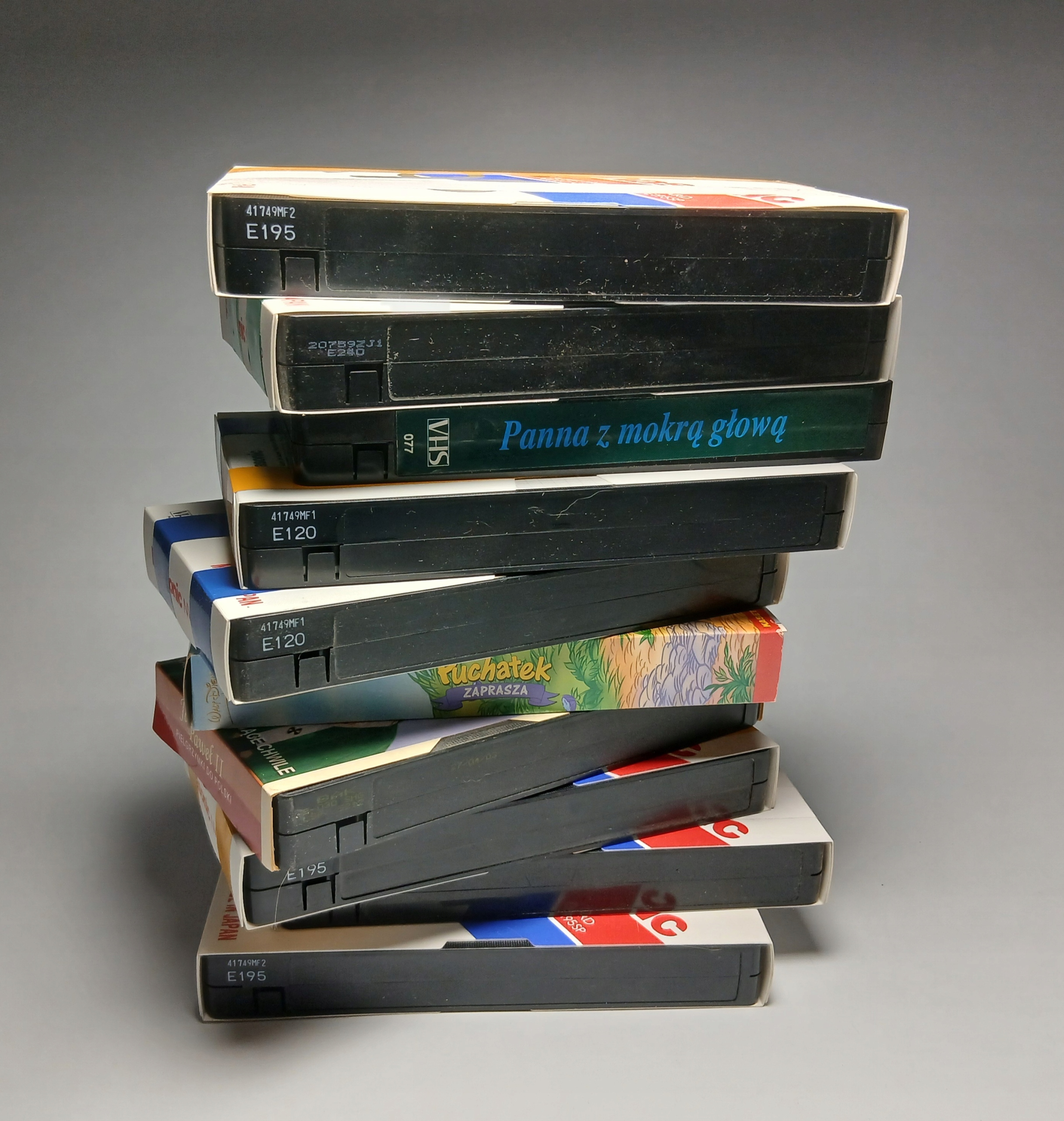 НАБОР ВИДЕОКАССЕТ VHS