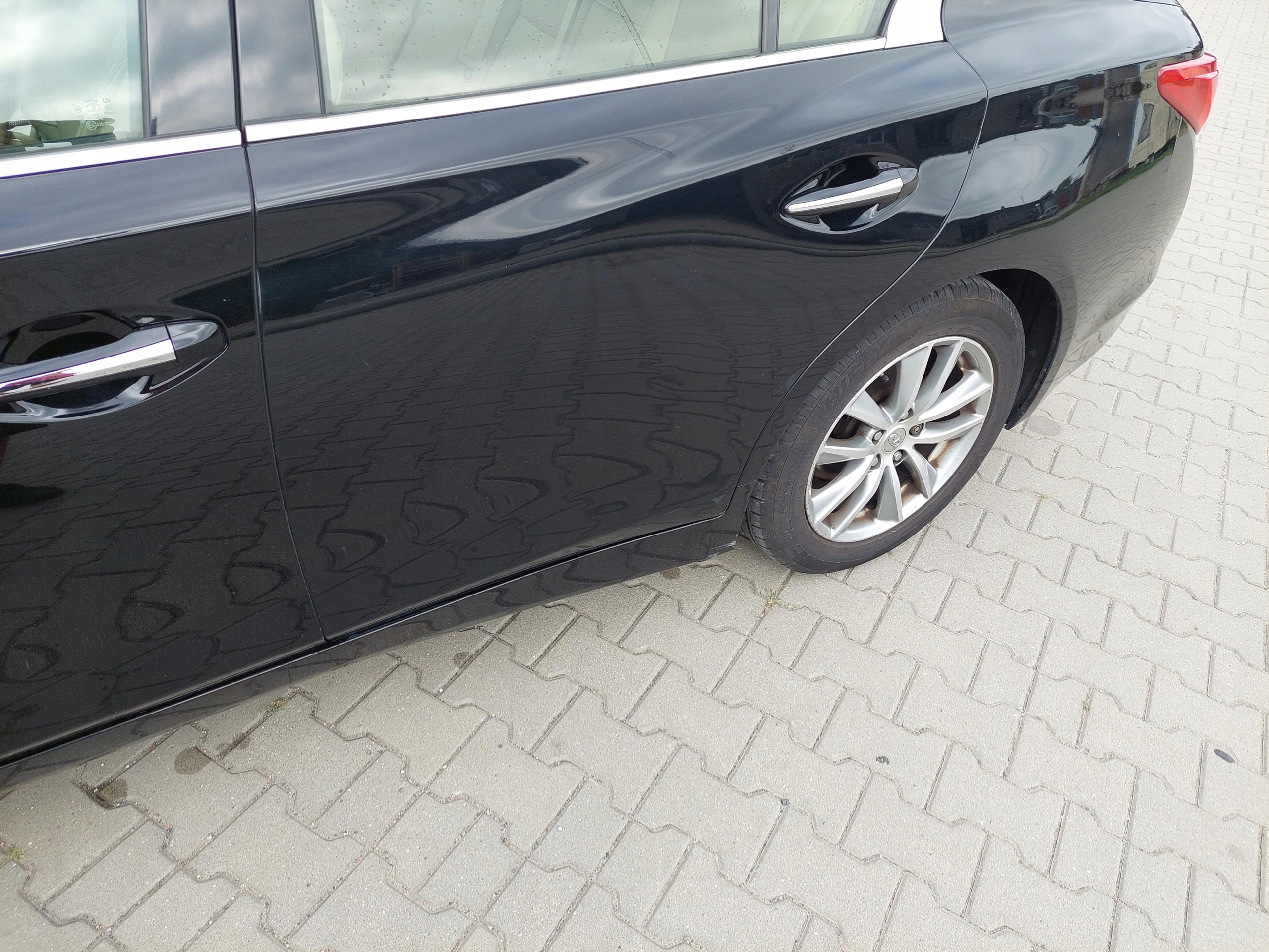 door rear part right left rear. right left INFINITI Q50 KH3