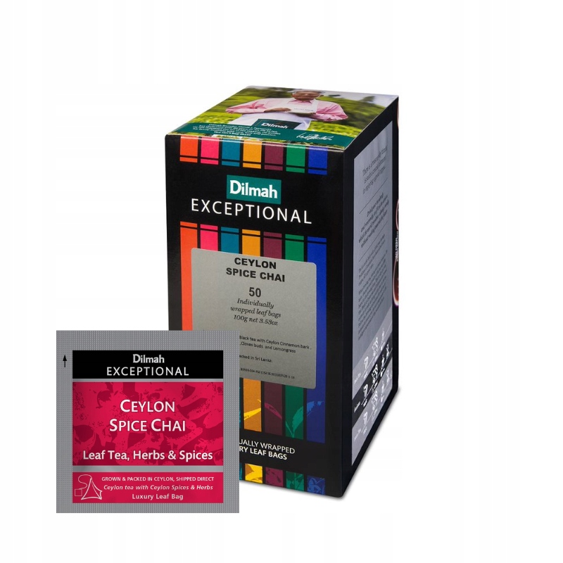 Herbata Dilmah Spice Chai w kopertach 50 szt