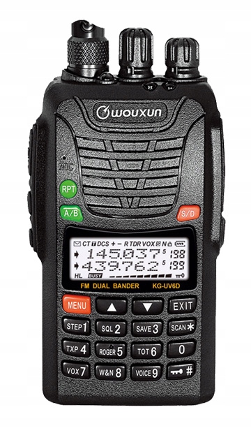 Wouxun KG-UV6D Radio Vhf Uhf 5W 136-174/400-500MHz