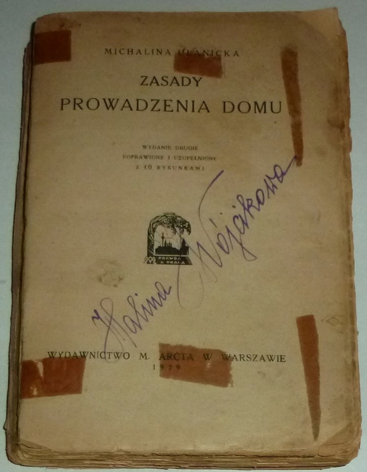 ZASADY PROWADZENIA DOMU Michalina Ulanicka 1929