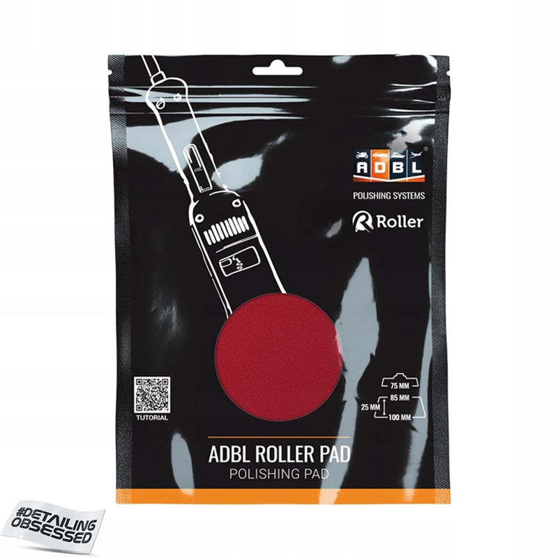 Adbl Roller Soft Polish R pad polerski do polerowania lakieru 75/100/25 mm