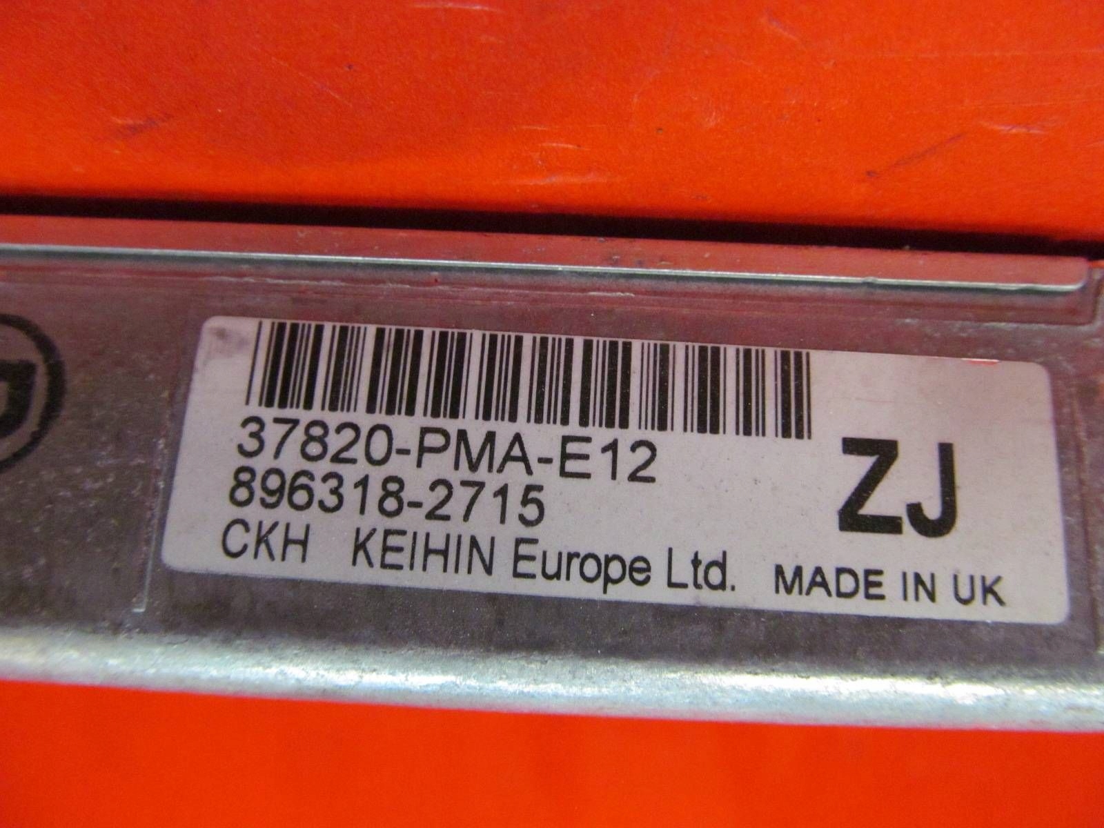 HONDA CIVIC 7 VII EU7 1.4 iS D14Z6 control unit computer of the engine 37820-PMA-E12