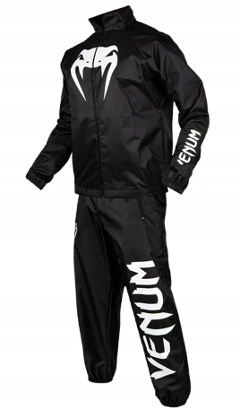 Venum Sauna Suit Kombinezon Do Sauny Giant Black/White XL