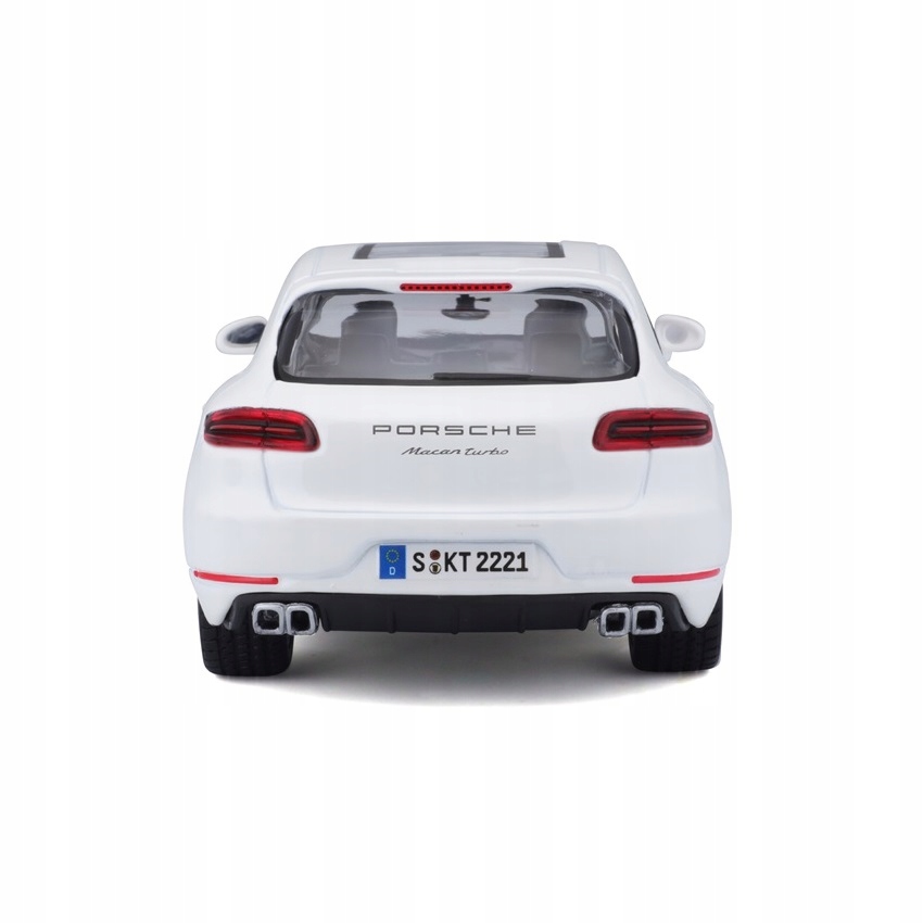 Porsche Macan BIAŁY 1:24 model Bburago 18-21077 Certyfikaty, opinie, atesty CE