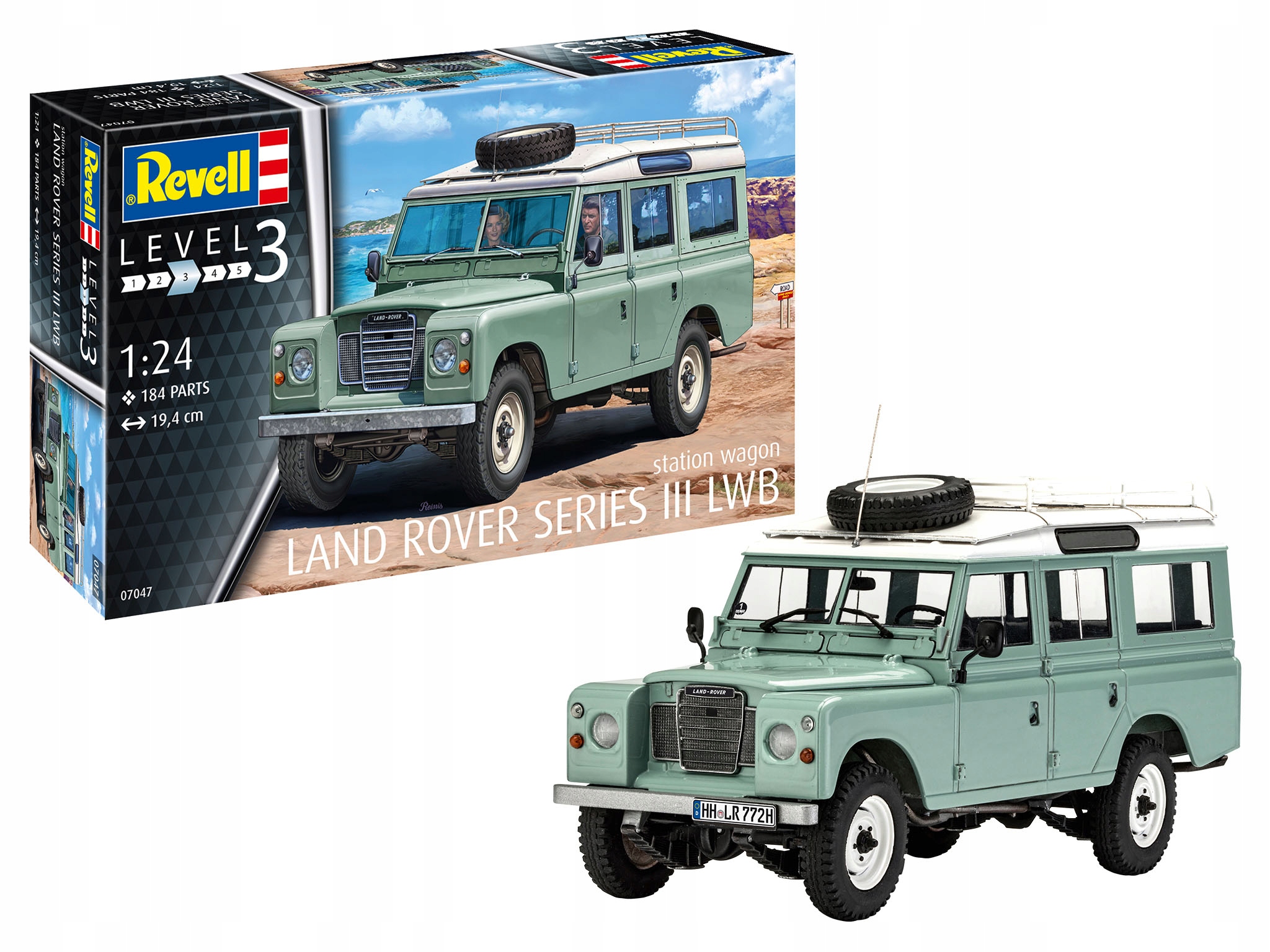 Model Ke Slepení Revell Land Rover III 1:24