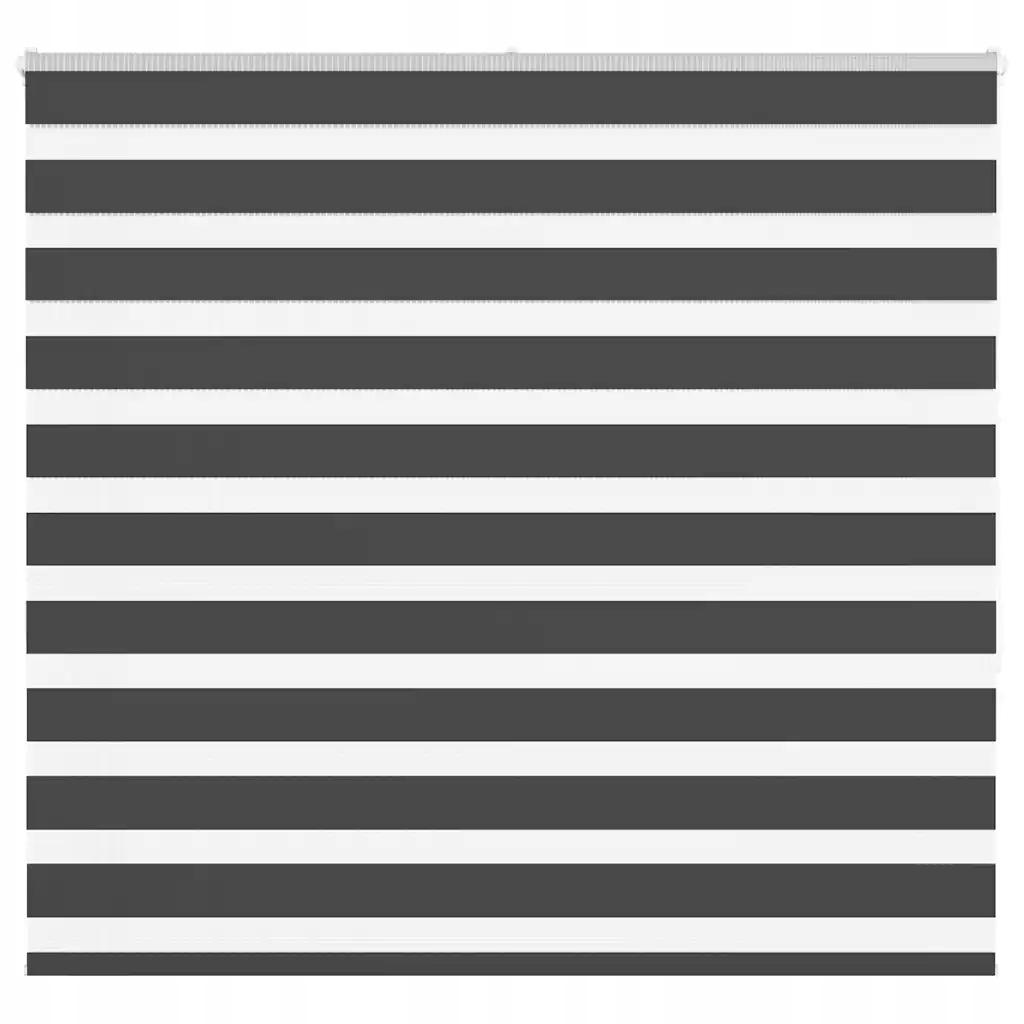 vidaXL Zebra roleta černá 155x150 cm šířka látky 150,9 cm polyester