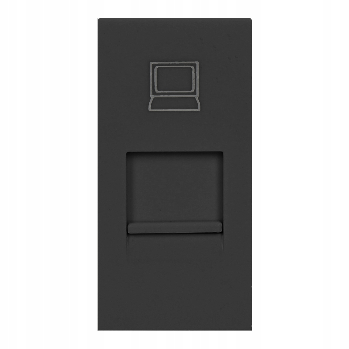 Gniazdo modułowe LAN RJ45 cat 5e OR-GM-9010/B/RJ45