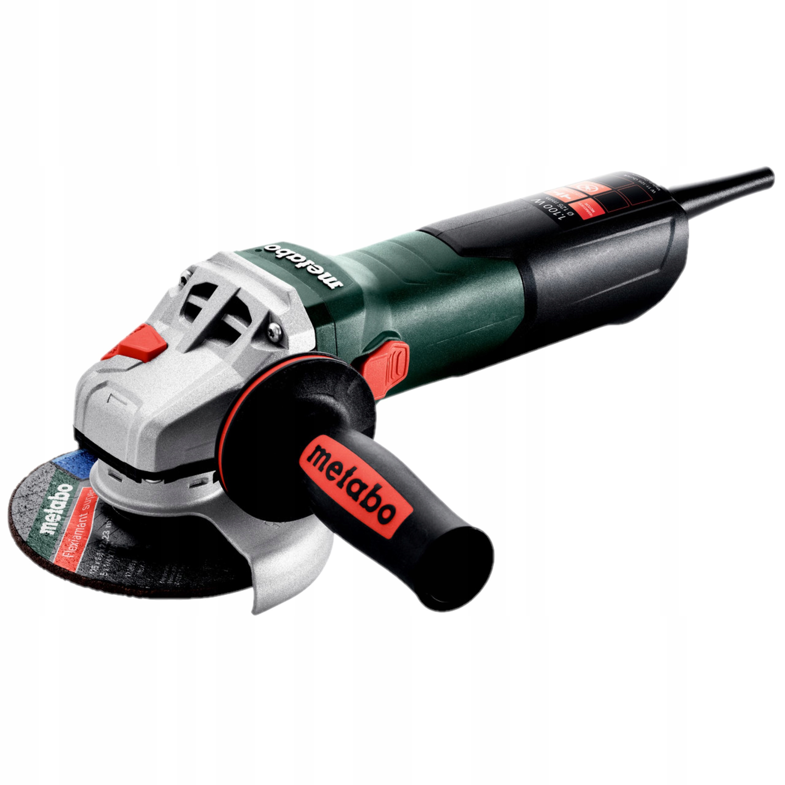 METABO W 11-125 QUICK SZLIFIERKA KĄTOWA 1100W 125MM M-Quick S-Automatic