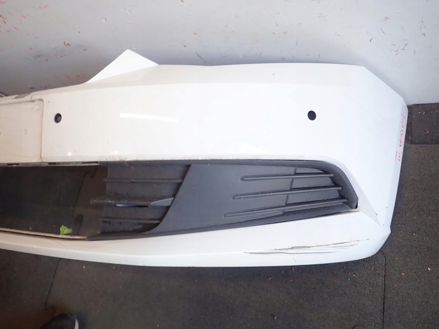 bumper front front SKODA FABIA III 2014- 6V0807221