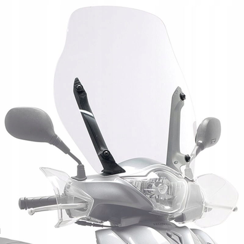 Kappa Sklo Honda Sh 125I/150I '12-'16 (53 X 50 CM) Priehľadné ()