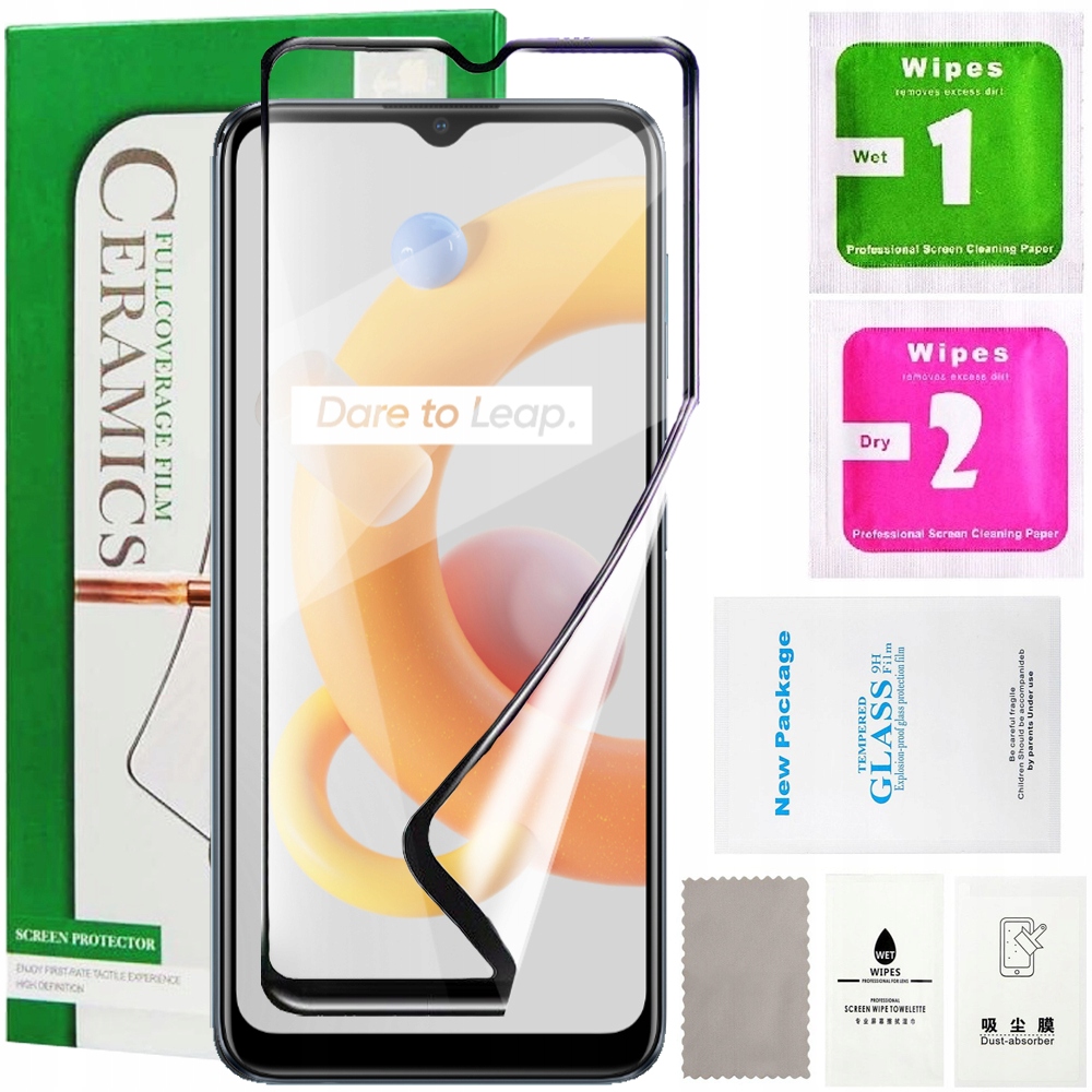 

Szkło Hybrydowe Do Realme C11 Ceramiczne 9D