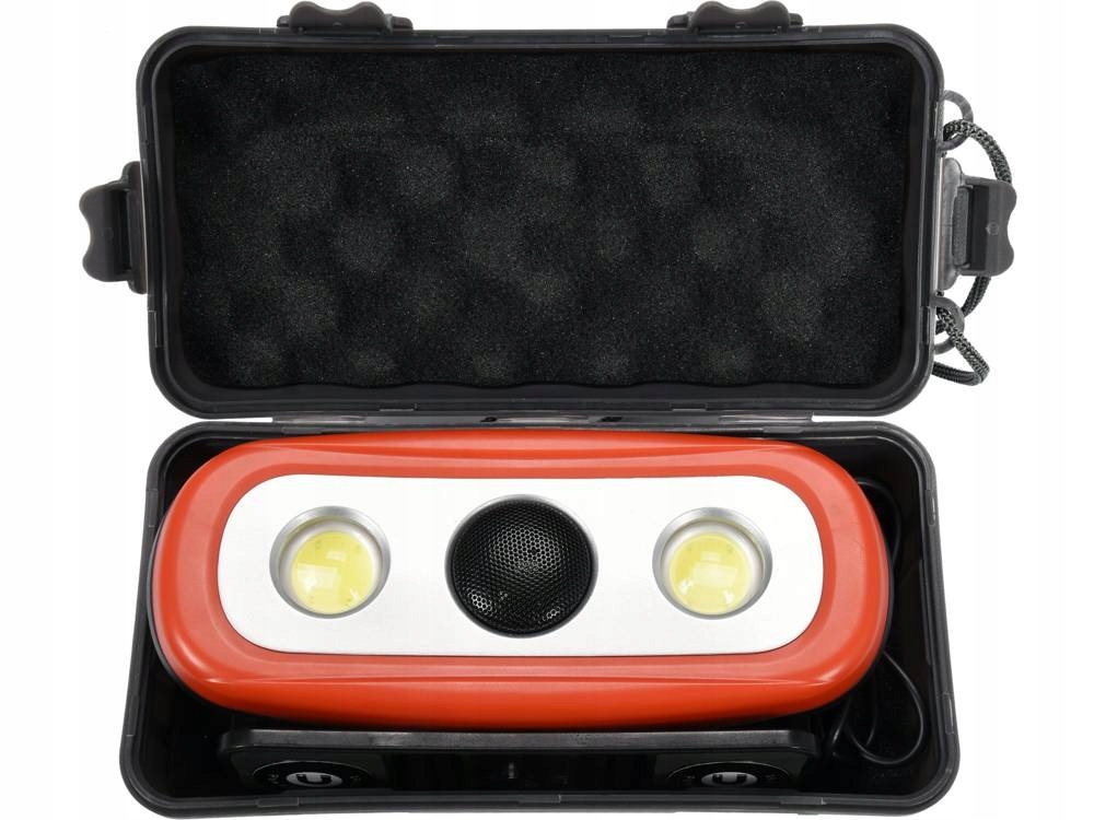 REFLEKTOR PRZENOŚNY Z GŁOŚNIKIEM 2X15W POWERBANK Model YT-81808