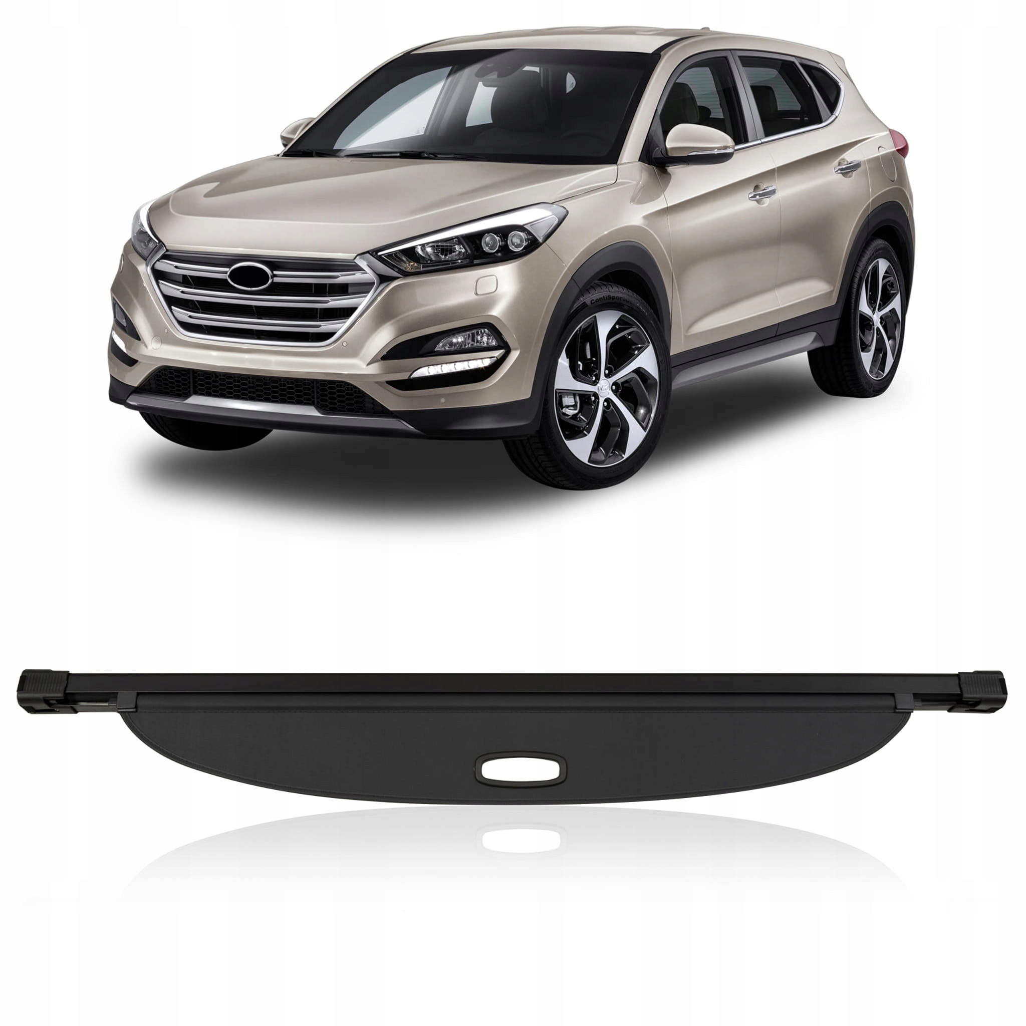 HYUNDAI TUCSON III TL 15- ROLETA BAGAŻNIKA CZARNA