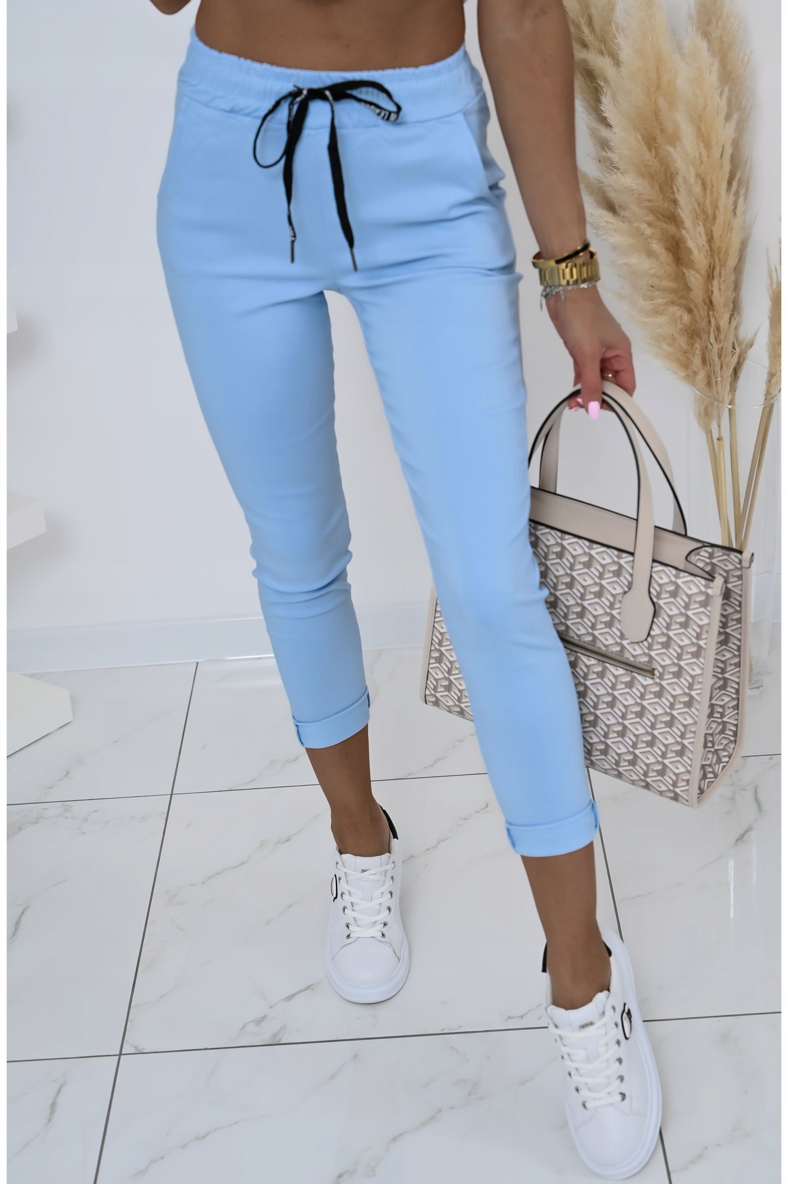 ELASTYCZNE WIOSENNE CYGARETKI JUNIORE! WZ.10 M Długość nogawki 7/8