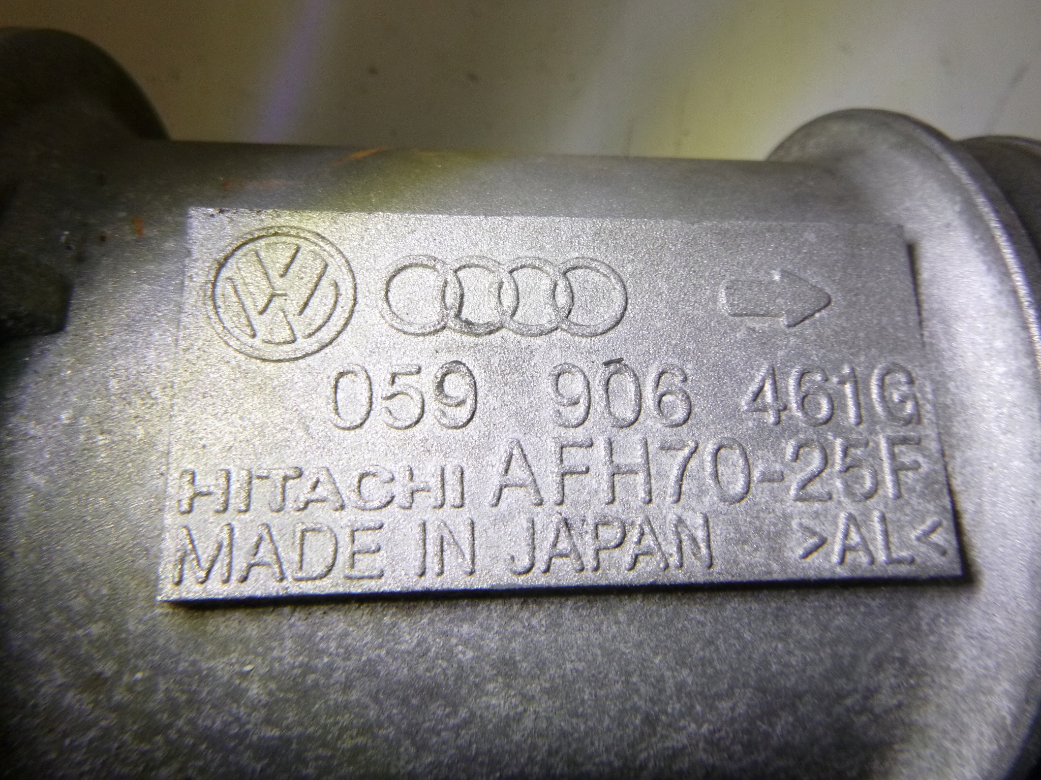 flow meter Volkswagen Passat B5 2.5TDi
