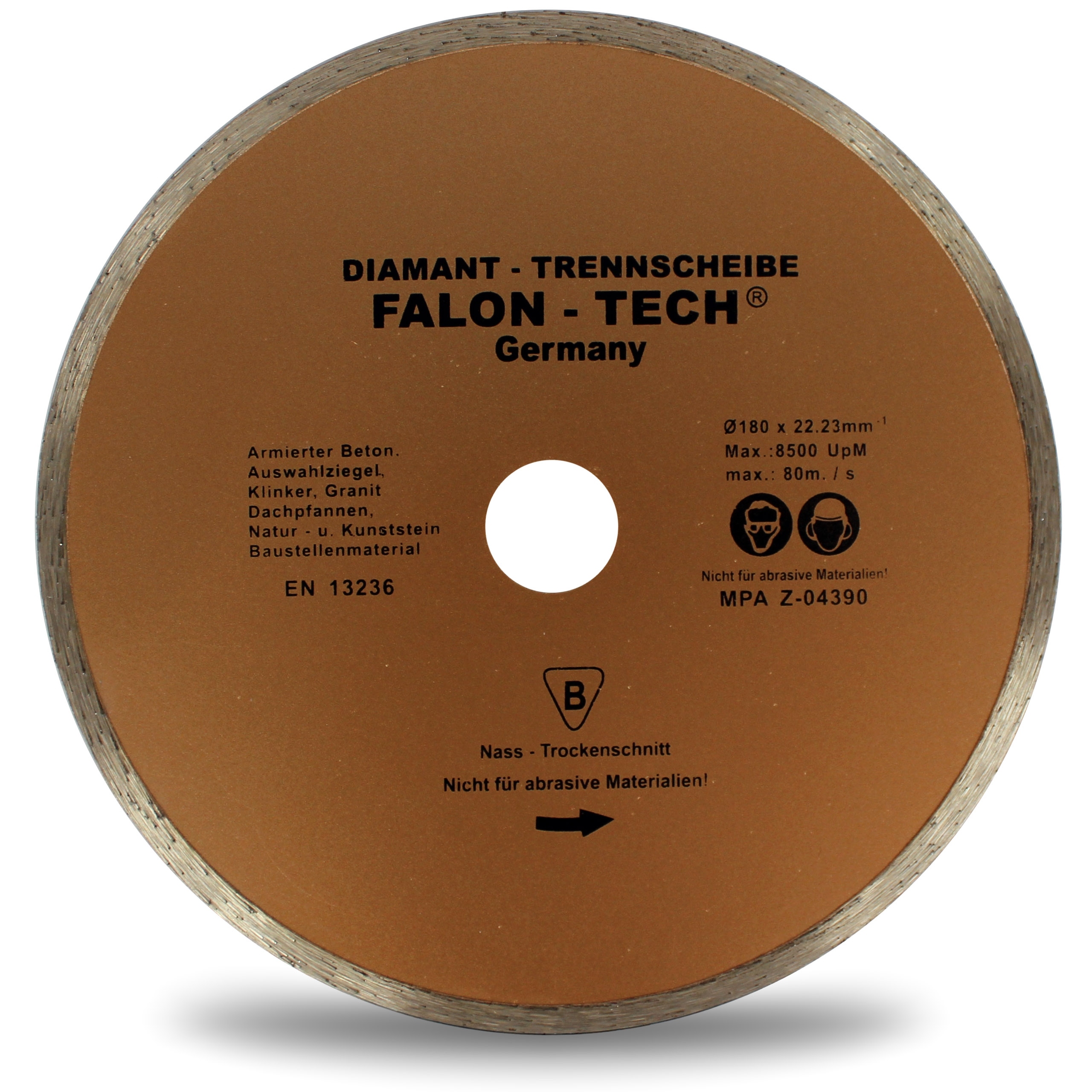 

Tarcza Diamentowa 180 25,4 Ceramika Glazura Gres F