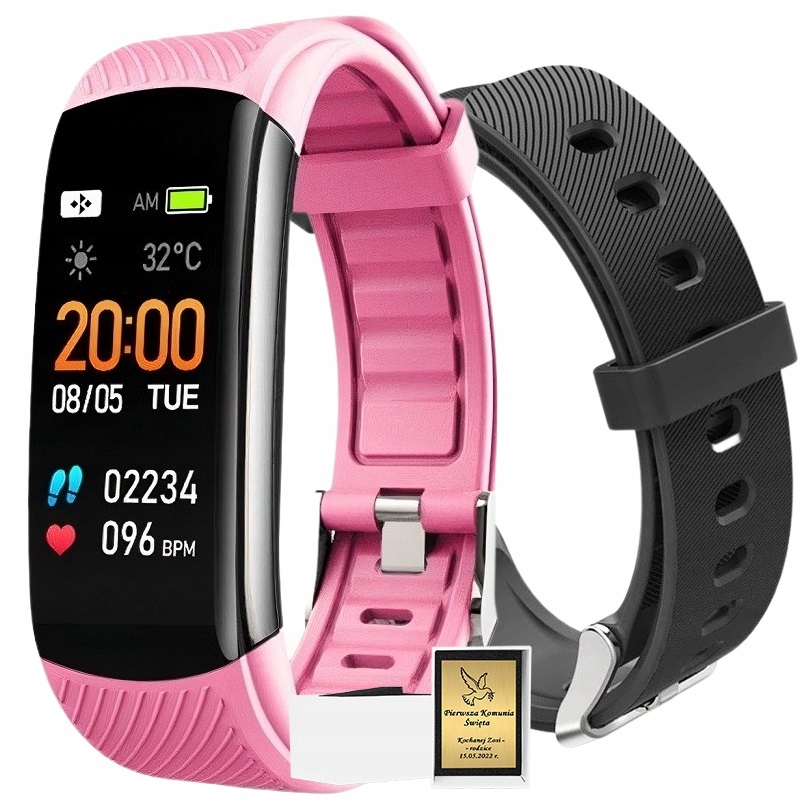 

Smartband Dla Dziewczynki Na Komunię +pasek Grawer
