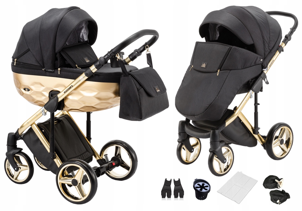 ADAMEX CHANTAL STAR WÓZEK DZIECIĘCY 2W1 ADAPTER MC