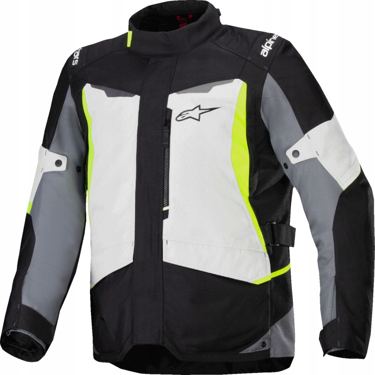 Motocyklová Bunda Alpinestars ST-1 Ice Gray/black/yellow 3XL
