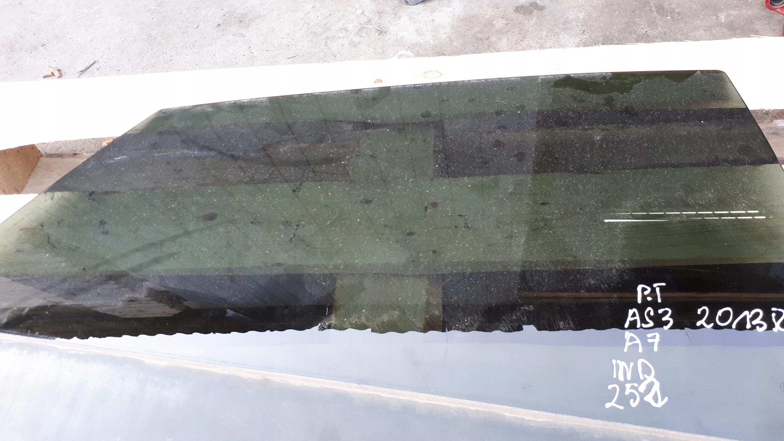 A7 4G S7 window door right right rear part AS3 13R 2013