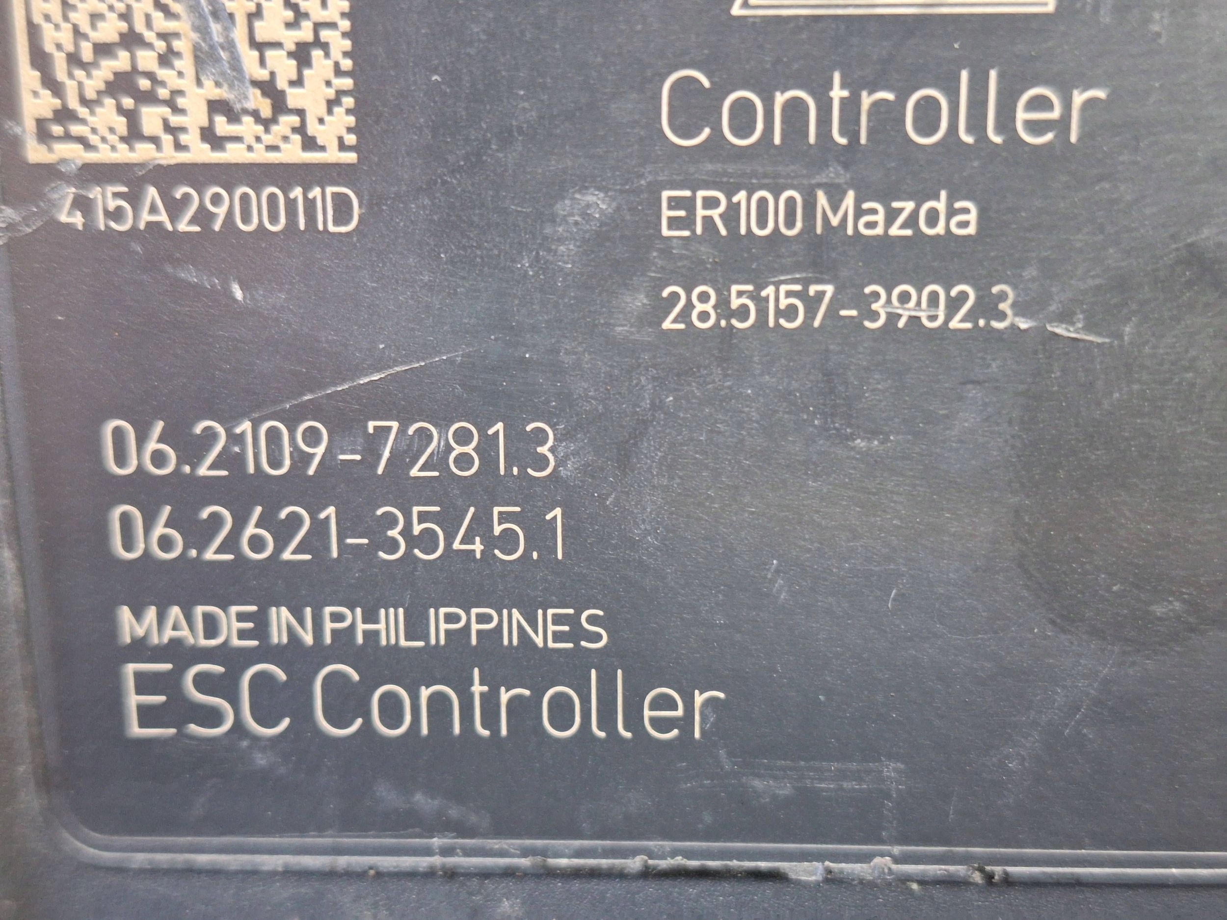 pump control unit ABS DA6M437A0A 062109-72813 MAZDA 2 DJ DL 14