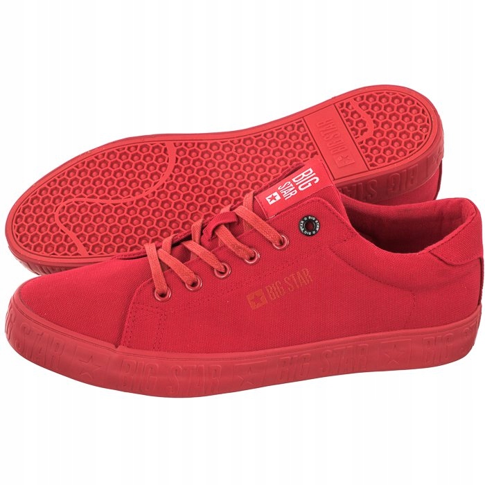 

Buty Męskie Trampki Big Star Czerwone HH174065