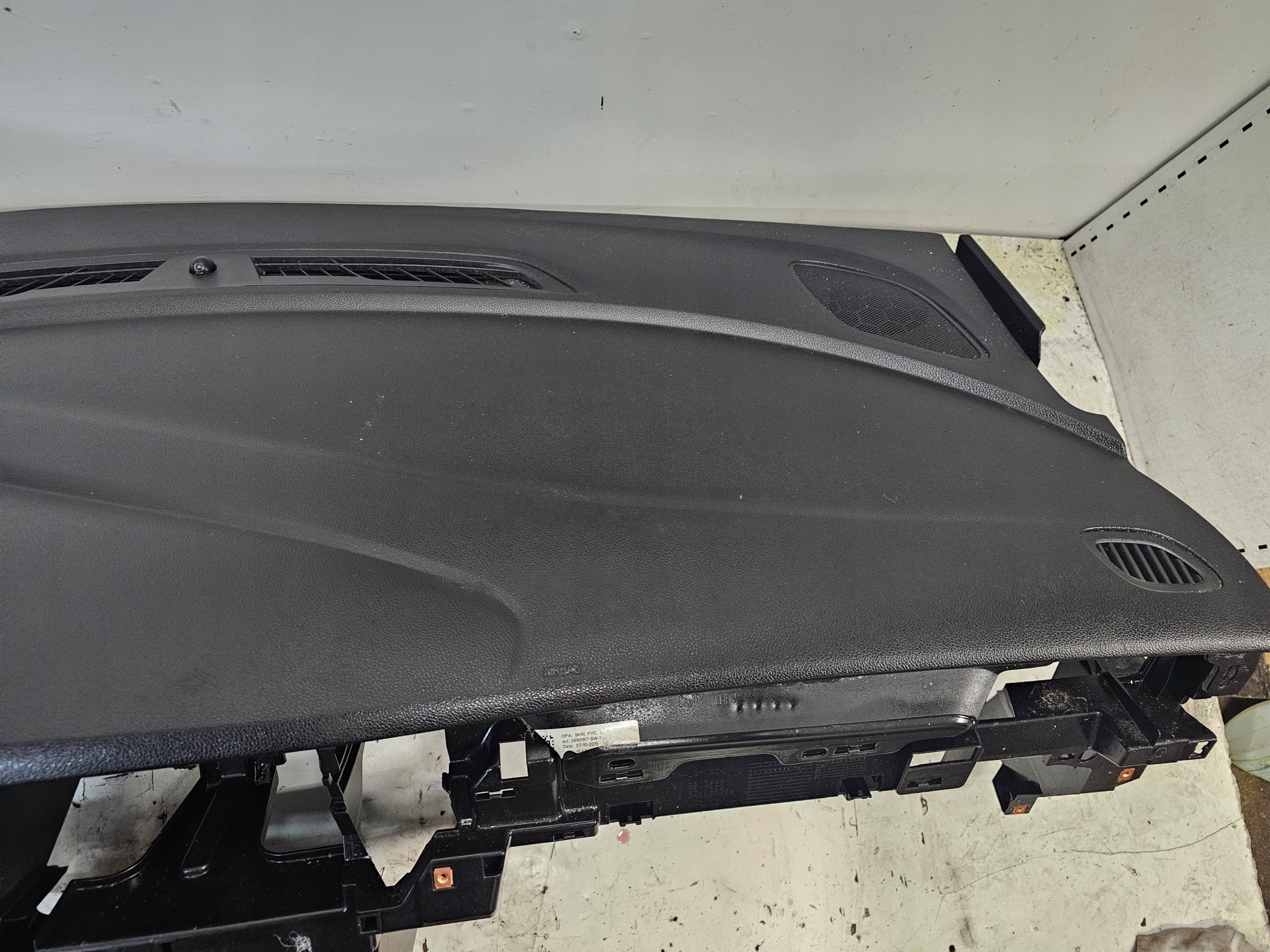 OPEL ASTRA K 5 V dashboard console HEAD UP original Z passenger airbag
