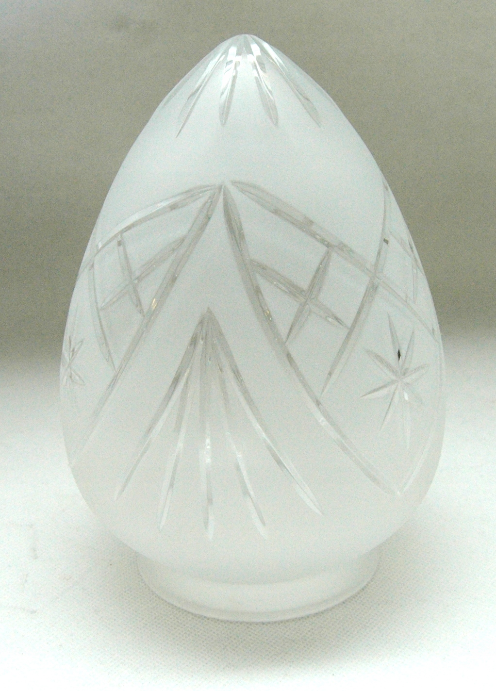 Křišťálové stínítko broušené, stínidlo buvolí srdce