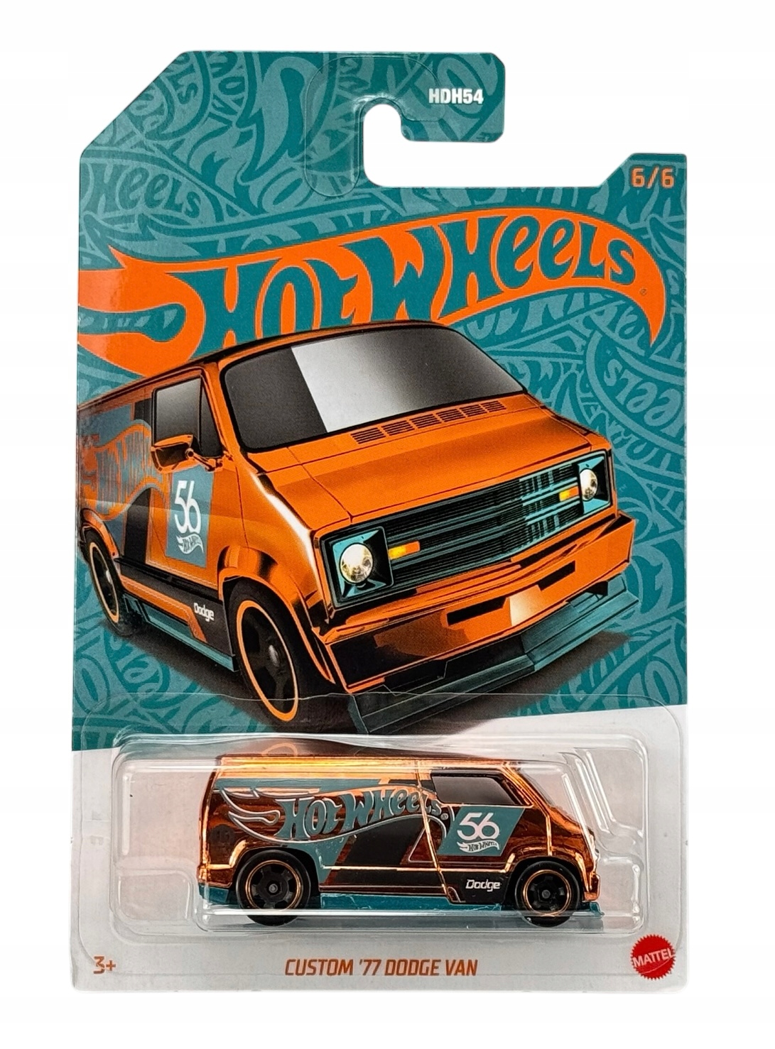 Hot Wheels Custom 77 Dodge Van - Niska cena na Allegro