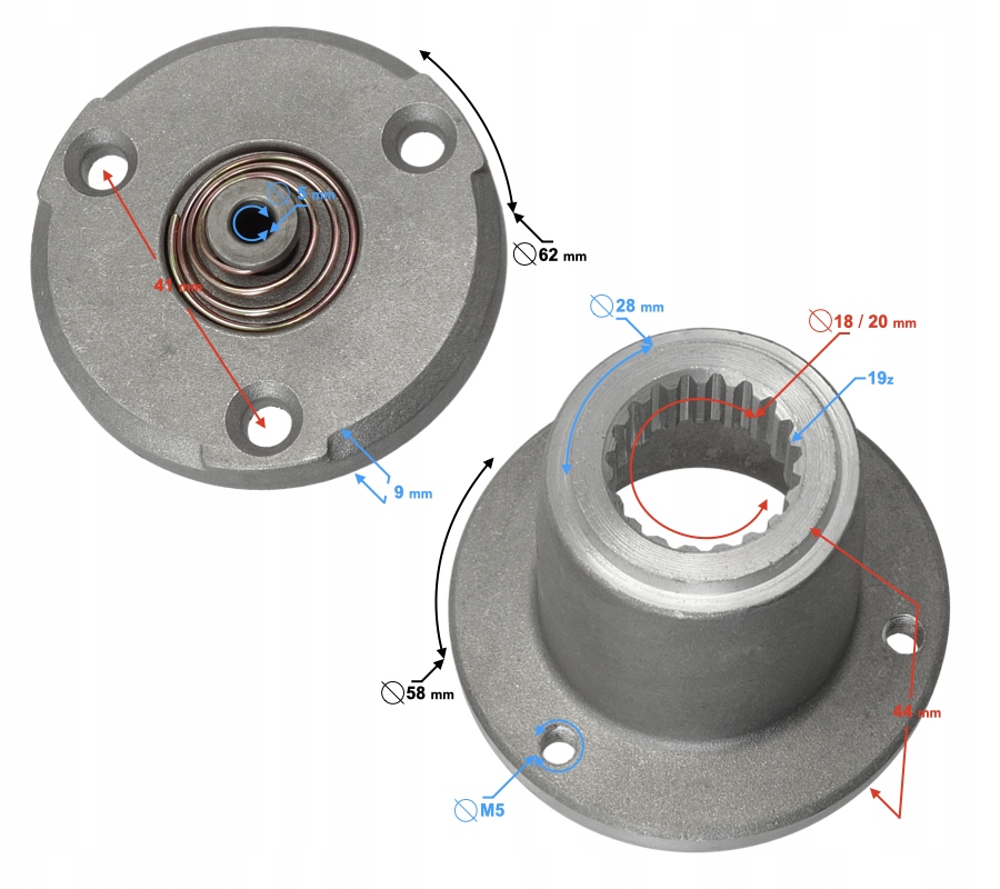 Filtr oleju odśrodkowy CROSS 250cm3 MZK Moretti Producent Moretti