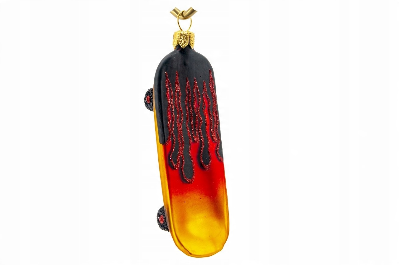 

Bombka szklana figurka skate deskorolka