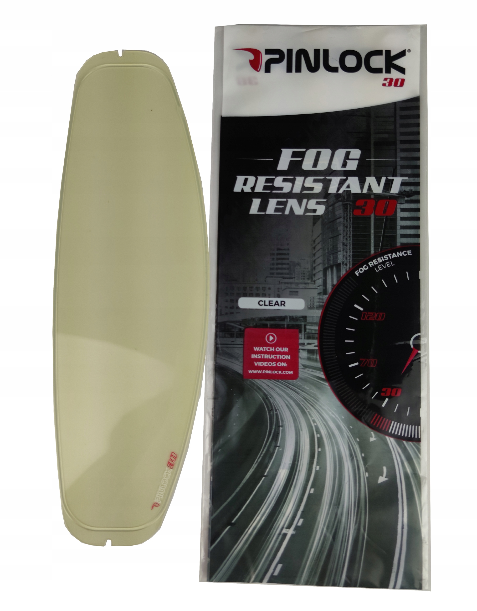 Pinlock 30 Anti-fog Anti-pár Pro Naxa Přilby