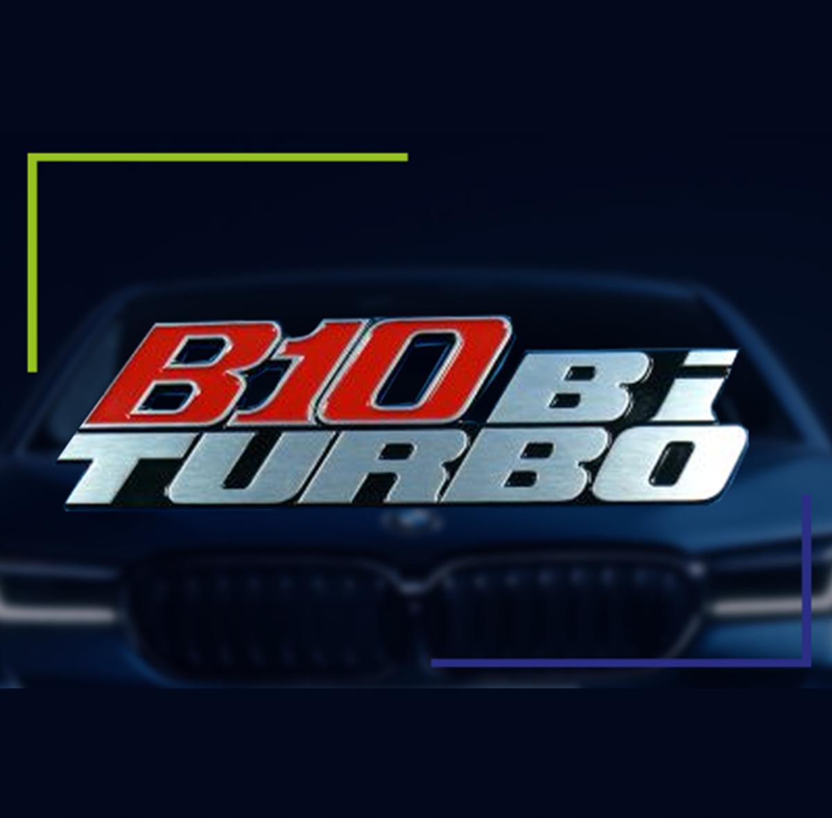 Originálny emblém Alpina B10 Biturbo