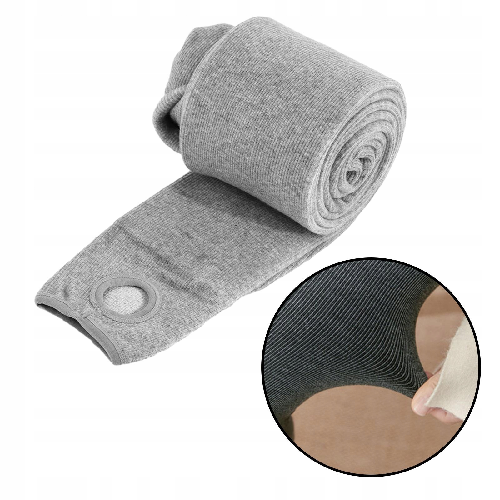 Spodnie termoaktywne do pieszych wędrówek z wysokim stanem, rozciągliwe, Kolor bezbarwny